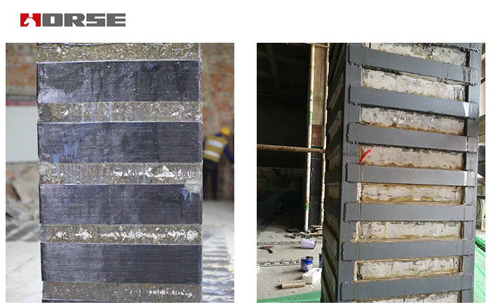 bonded steel and FRP wrap bonded steel and FRP wrap