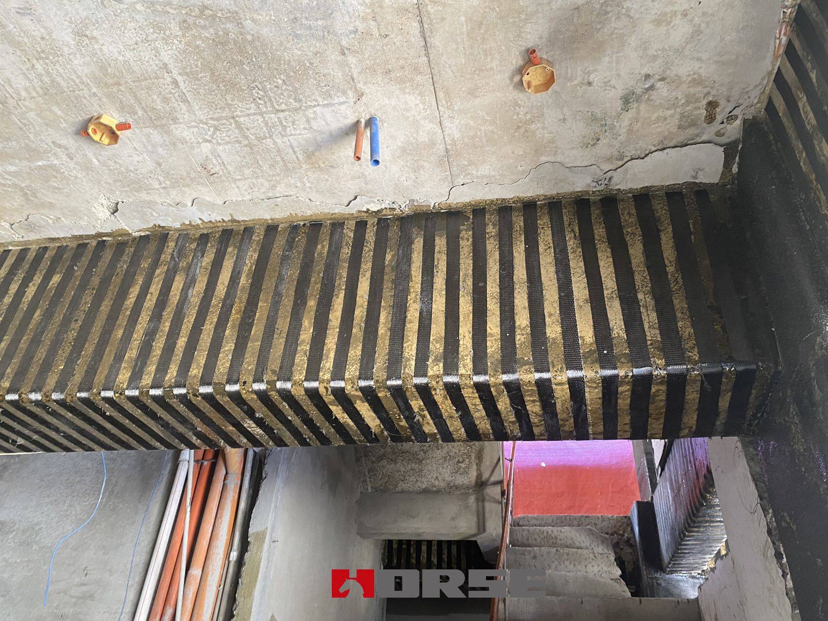 Hotel Structural Reinforcement Project By Carbon Fiber in the Philippines