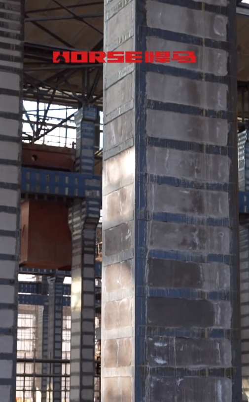 Columns, steel jacketing