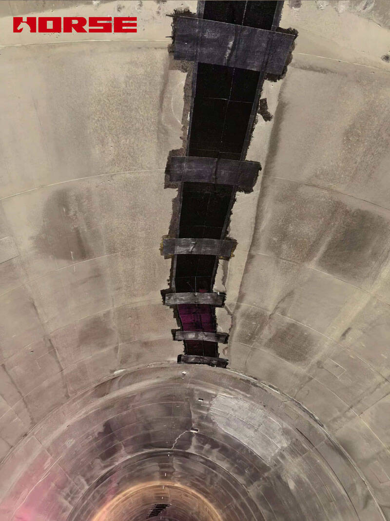 Repair Cracks on Concrete Tunnel