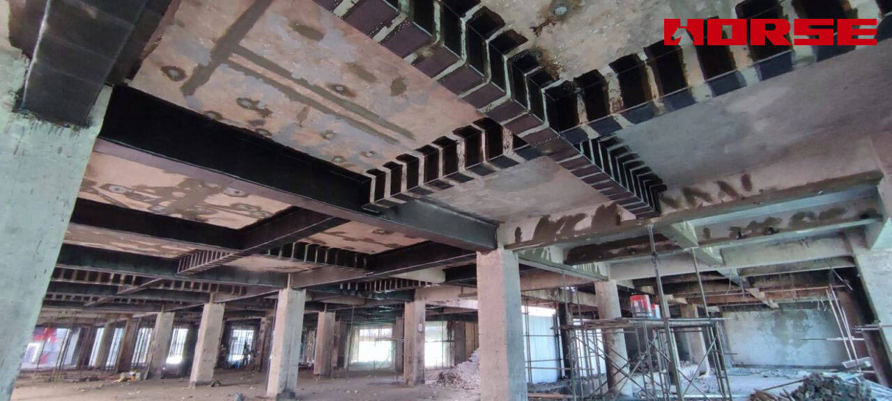 How to Reinforce an Industrial Building with Cracks? Crack Injection + Carbon Fiber How to Reinforce an Industrial Building with Cracks? Crack Injection + Carbon Fiber