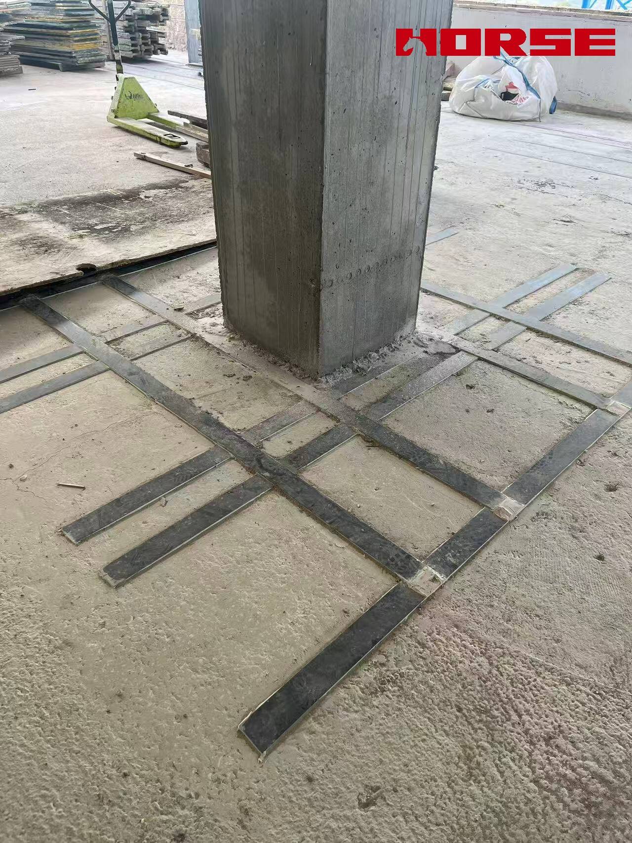 Reinforced Building with 1.4mm Carbon Fiber Plates Reinforced Building with 1.4mm Carbon Fiber Plates