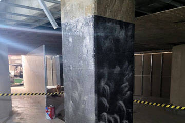 Carbon Fiber Repair Columns Cracks and Damages in Mexico